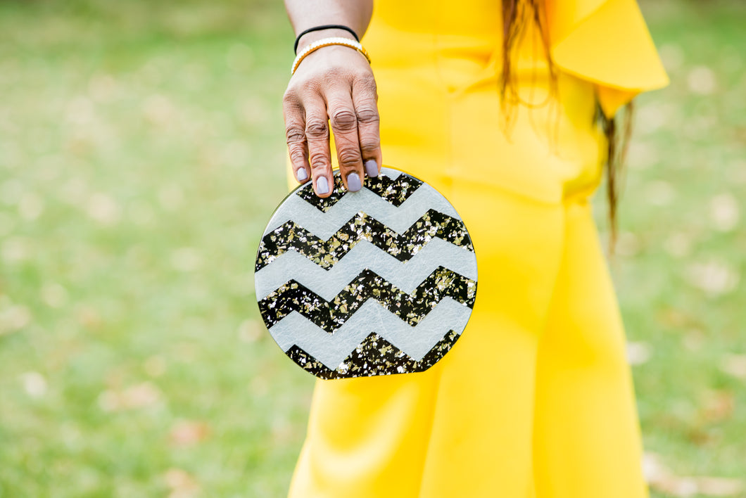 Black and Gold Clutch