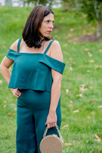 Load image into Gallery viewer, Forest Teal Jumpsuit