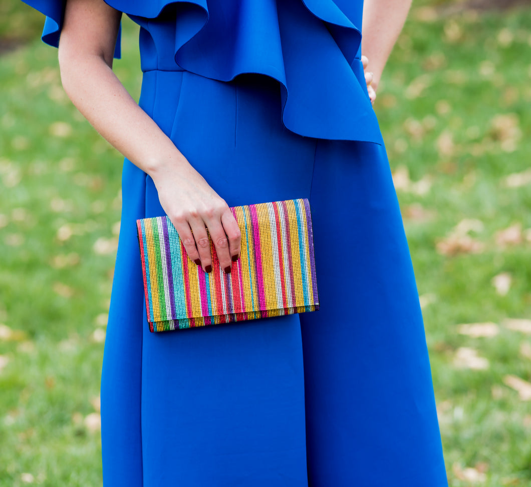 Multi Colored Clutch